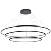 S111024/3R 180W Black In Люстра подвесная светодиодная Donolux, 3 плафона, 180W, черный с белым