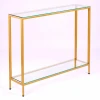1082-CG clear Консольный стол AllConsoles 1082-CG clear золотой