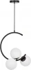 LDP 7031-3 BK Подвесной светильник Lumina Deco Bonio LDP 7031-3 BK (220V, на проводе, шарики)