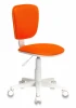 CH-W204NX/ORANGE Кресло детское Бюрократ CH-W204NX оранжевый TW-96-1 крестовина пластик пластик белый