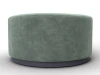 132507 Пуф 005 (ДСП/Пластик/Велюр/Зеленый) Лига Диванов 132507