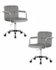 LM-9400-N_CH-M_V-MJ9-75 Набор 2 шт офисное кресло для персонала DOBRIN TERRY (серый велюр (MJ9-75))