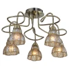 871/5PF-Oldbronze Потолочная люстра IDLamp 871 871/5PF-Oldbronze