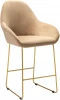 410119136h_Diagbeige_золото_ПБ Кресло полубар Kent Diag beige/Линк золото R-Home арт.410119136h_Diagbeige_золото_ПБ