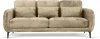 786594 Диван Amsterdam трехместный ОГОГО (арт.786594), (Велюр,Ткань/Бежевый)