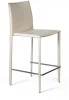 2001000000777 Стул полубарный Rolf, кожа бежевый Top Concept ROLF 2001000000777