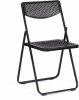 21541 Стул складной FOLDER (mod. 3016) / 2 шт. в упаковке (Металл,Пластик /Черный)