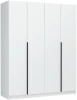 586596 Шкаф Широн 1600 (Широн 1600 белый / белый) Woodville арт.586596