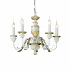FIRENZE SP5 BIANCO ANTICO Подвесная люстра Ideal Lux Firenze SP5 BIANCO ANTICO