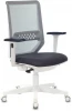 MC-W611N/DG/417G Кресло Бюрократ MC-W611N темно-серый TW-04 38-417 сетка/ткань крестовина пластик пластик белый