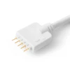 09-78 Коннектор для соединения RGBW ленты 10 мм с контроллером RGBW Apeyron 09-78