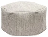 156823 Almadraba Пуф серого цвета 100% ПЭТ 60 x 50 см La Forma (ex Julia Grup) арт.156823