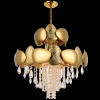 VALENCIA 91009/8C GOLD Подвесная люстра Natali Kovaltseva Valencia 91009/8C GOLD