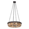 V5298-1/8 Подвесная люстра Vitaluce V5298-1/8 (220V, хрусталь, на цепи, круглые, кольцо)