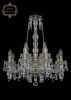11.23.8+4.200.h-64.Br.Dr Подвесная люстра Art Classic 11.23 11.23.8+4.200.h-64.Br.Dr (220V, хрусталь, на цепи, подсвечник, свеча)
