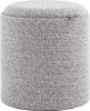 УТ000038727 Пуф-столик с ящиком Хюгге S букле серый, Stool Group