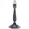 49312 Основание настольной лампы Eglo Vintage, 1 лампа, черный с серебром