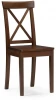 554120 Деревянный стул Woodville Эйнор темный орех 554120