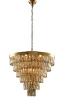 ABIGAIL SP-PL15 D620 GOLD/AMBER Подвесная люстра Crystal Lux Abigail SP-PL15 D620 GOLD/AMBER