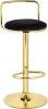 15681 Барный стул Woodville Lusia black / gold