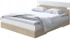 1938623 Без бренда Кровать Milton (ЛДСП Белый/Бунратти) 160x190