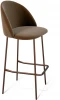 3408423301 Стул барный SHT-ST35/S29 кофейный ликер/медный металлик от фабрики Sheffilton