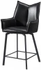 ПБSOHO BLACK Стул полубарный SOHO черный, шт