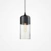 NORD1 Подвесной светильник NORD B Black/Transparent