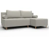 134795 Диван угловой Лига-102 угол универсальный (ДСП,Брус,Фанера,Рогожка/Бежевый) Лига Диванов 134795
