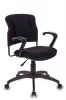 CH-323PL/BLACK Кресло Бюрократ CH-323PL черный 26-28 крестовина пластик