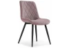 12000 Обеденный стул на металлокаркасе Woodville Fox light purple / black 12000