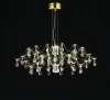 MR2663-60P-50AD Подвесная люстра светодиодная с пультом и хрустальными подвесками Asfour MyFar Ersilia MR2663-60P-50AD