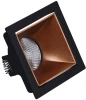 16086-9.0-001PT MR16 BK+ROSE GD Встраиваемый точечный светильник Reluce 16086-9.0-001PT MR16 BK+ROSE GD (220V)