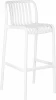 777PP-LMZL CHLOE BAR, белый Стул барный Dobrin CHLOE BAR (белый)