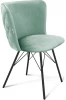 7225193703 Стул SHT-ST36-3/S37 нежная мята/черный муар от фабрики Sheffilton