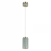 5452/5L Подвесной светильник светодиодный Odeon Light Lulu 5452/5L светлая бронза/зеленый/металл/керамика/акрил LED 5W 3000K