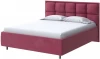 2019052 PROxSON Кровать Chessy без основания (Ткань: Велюр Casa Винный) 80x200