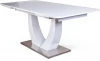 2000000001036 Стол раскладной Adams (140+40 см) закаленное стекло белый Top Concept 2000000001036