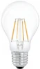 11491 Лампочка светодиодная филаментная E27 4W 220V 350 lm 2700K белое теплое свечение Eglo Lm_led_e27 11491