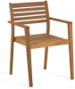 097600 Стул уличный La Forma (ex Julia Grup) Hanzel (Акация,Дерево)