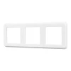 043782 Рамка пластиковая FRM-VERSA-PL-3-WH (Arlight) 043782