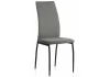 11871 Обеденный стул Woodville Tod gray fabric / black 11871