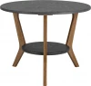 009314 Стол журнальный BeautyStyle 13 серый бетон/бук Mebelik арт.009314