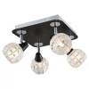 LSL-8601-04 Потолочный светильник Lussole Silandro LSL-8601-04