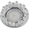 DLS-P118 GU5.3 CHROME/CLEAR Встраиваемый точечный светильник Fametto Peonia DLS-P118 GU5.3 CHROME/CLEAR