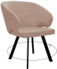 00-00066443 Стул DikLine 265 поворотный, Z128 бежевый, ножки черные