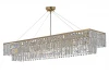 Milano E 1.5.120x30.107 G Подвесная большая люстра Arti Lampadari Milano E 1.5.120x30.107 G (220V, хрусталь, на тросе)