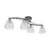 232/4PF-Blackchrome Потолочная люстра IDLamp Nield 232/4PF-Blackchrome