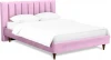 577361 Кровать Queen II Sofia L 1600 ОГОГО (арт.577361), (Ткань/Сиреневый)