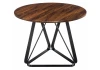 11773 Обеденный стол из дерева Woodville Vogo brown / black 11773
